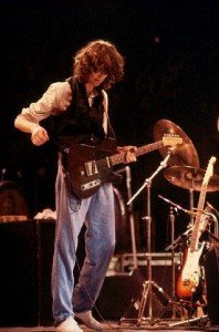 Jimmy Page Performing in Concert