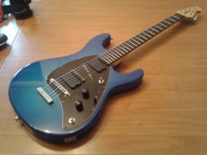 Music Man Steve Morse Model blue version